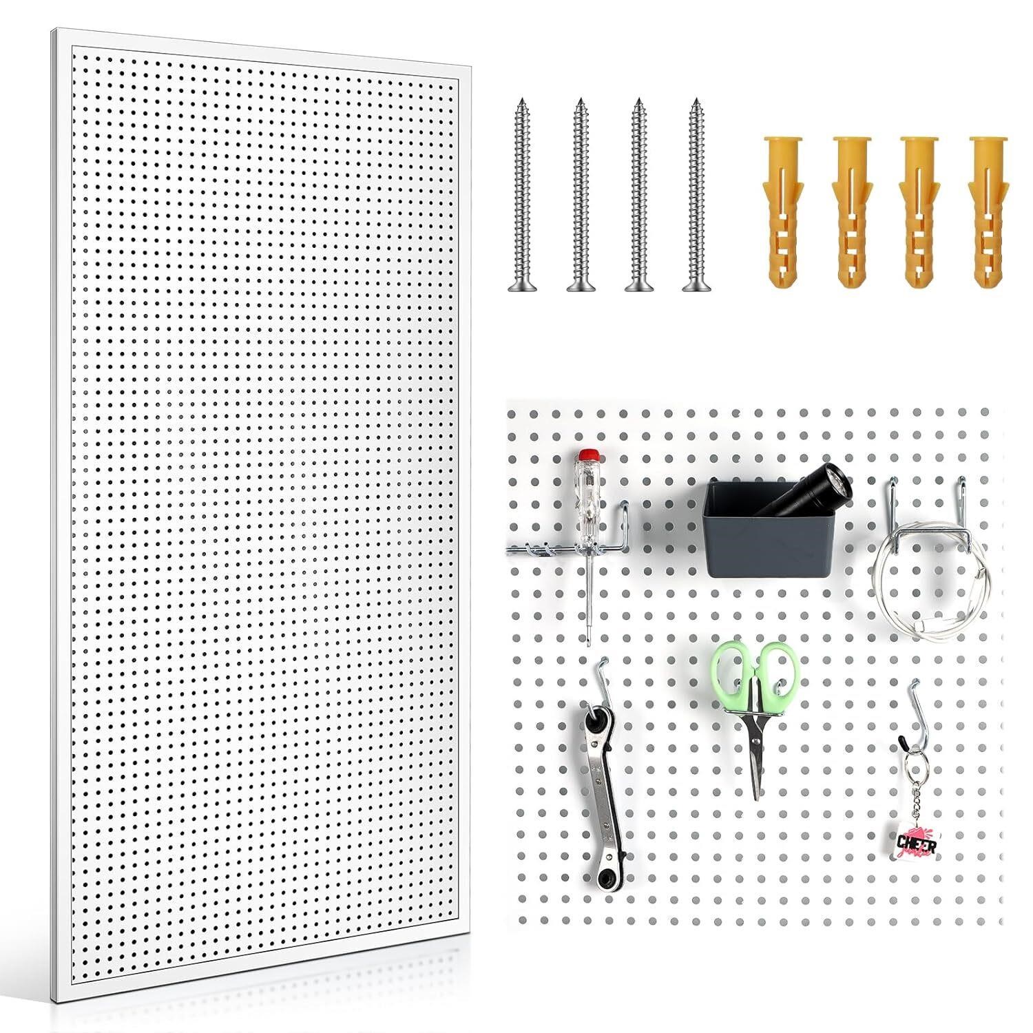 Pegboard Panel 47.24 x 23.62 Inch