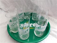 Slice: 8 glasses & Slice tray