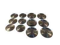 LOT - Metal lids. Various sizes. See description