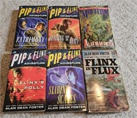 6 Pip & Flinx Adventure Books By Alan Dean Foster