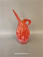 Imperial Ware Fine Quality Art Glass Vase 7 1/4"H.