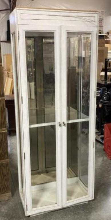 American Furniture Co Glass Front Cabinet