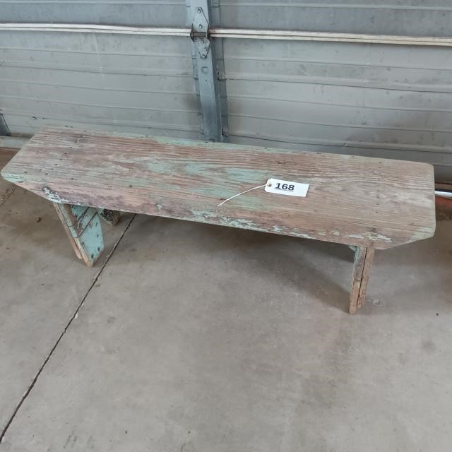 Wood Bench - About 4\' 4\"