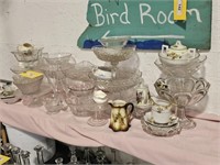 GLASSWARE, CANDY DISHES, OTHER TYPES