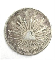 1857-ZSOM 2 Reales F Mexico