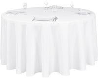 128Inch Round Tablecloth 8Pcs