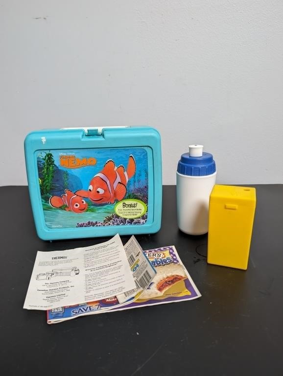 Finding Nemo Lunch Box, Juice Box Holder  &