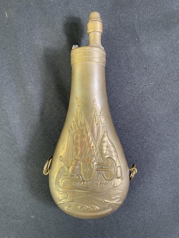Colt’s Patent Reproduction Copper Powder Flask