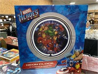 Marvel Heroes clock.