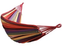 PORTABLE HAMMOCK MULTI COLOURED WITH PILLOWS 56 x