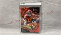 Drake London Red Lazer Prizm Select Rookie Card