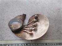 Vintage Sterling Marked Brooch Pin - Non-Magnetic