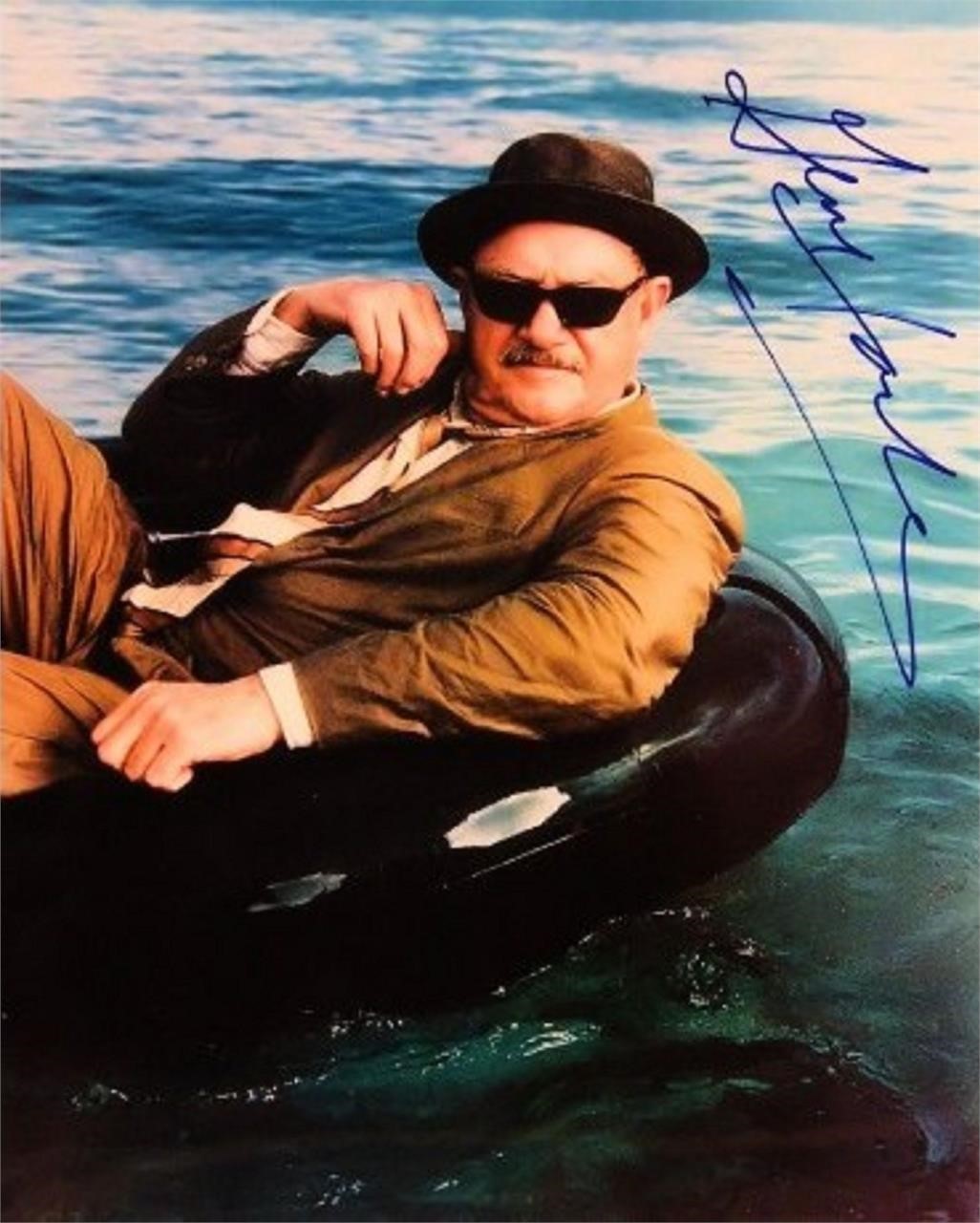 Gene Hackman signed photo