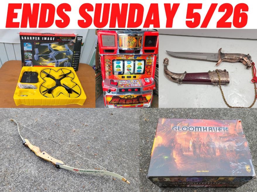 May 26th - Collectibles, Cards, Home Goods, Tools & More