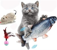 New- Electric Moving Fish Cat Toy, Kammoy