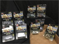 9 Different 1/64 Scale Squad Cars