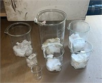 Glass Science Beakers (7)