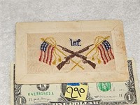 US Military Army Infantry Div. Swiss Flag Postcard