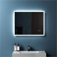 30 Inch Led Bathroom Mirror with Lights  Anti-Fog
