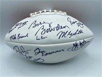 Multi Signed Autograph Football With Bobby Bowden