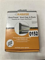 Gladiator 4Pk GearTrack End Cap for Channels