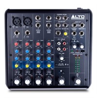 Alto TrueMix 600 Audio Mixer with 2 XLR Mic Ins,