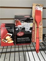 ASSORTED  Lot With 2 Egg Slicers, Rotary Cheese