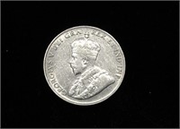 Coin -Canada Large 5 Cents 1924