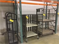 (3) Bindery Carts