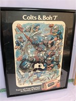 Baltimore Colts & Natty Boh advertising