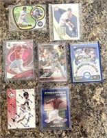 7 serial numbered MLB cards