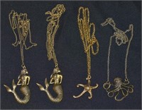 4 Nautical Themed Fashion Necklaces