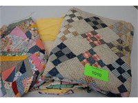 COLLECTION OF VINTAGE QUILTS