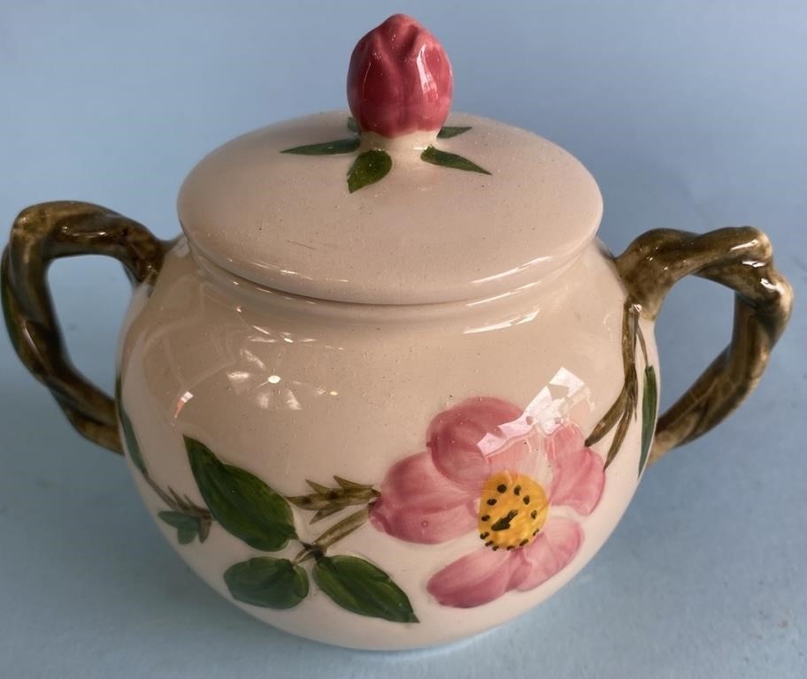 Franciscan Desert Rose Sugar Bowl B