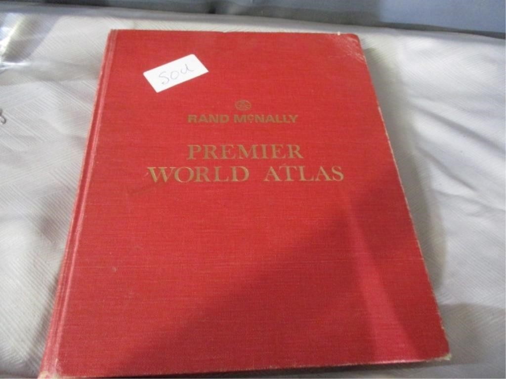 vintage world atlas