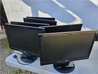 6 HP Monitors From Local Business