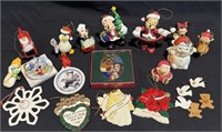 Collectable Ornaments! Disney, Ziggy, Cedar Point+