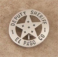 Badge, Deputy Sheriff, El Paso County