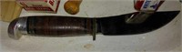 Vintage Western Knife with Holder