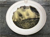 1933 Hand Painted Plate