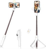 Selfie Stick Tripod  28in  Bluetooth  Light