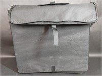 Black Fabric Insulated Foldable Bag with Spout