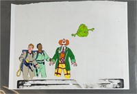 The Real Ghostbusters Animation Cell