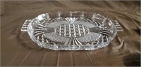 Beautiful lead crystal serving tray