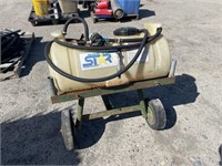 20 Gallon 12 Volt Sprayer On Cart