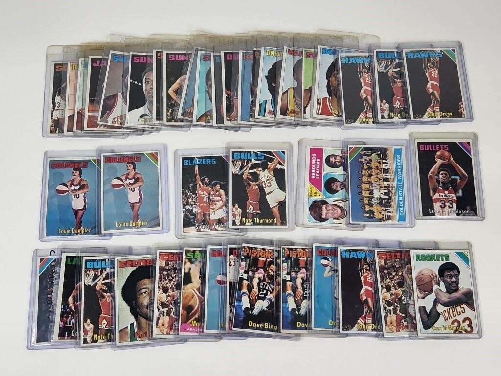 1975 - 76 TOPPS BASKETBALL CARDS