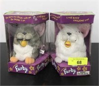 2 VINTAGE FURBY TOYS