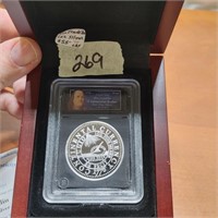 .999 1 OZ. FINE SILVER BEN FRANKLIN CONTINENTAL $