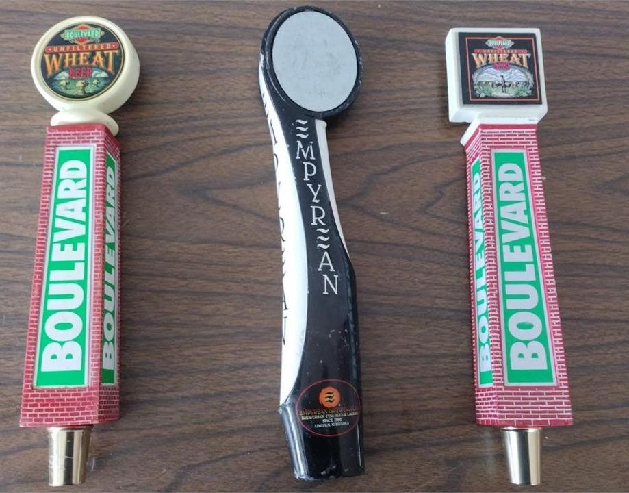 2 Boulevard Brewing, Empyrean Beer Taps All to go!