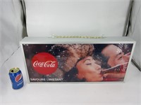 Panneau lumineux Coca-Cola